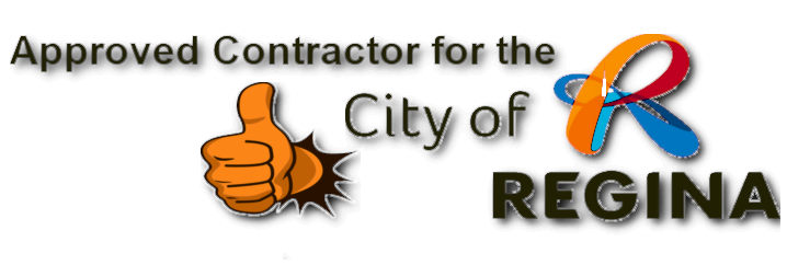 Approved contractor for the city of Regina